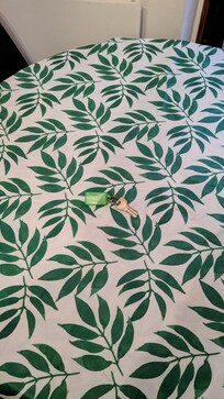 Nappe en plastique