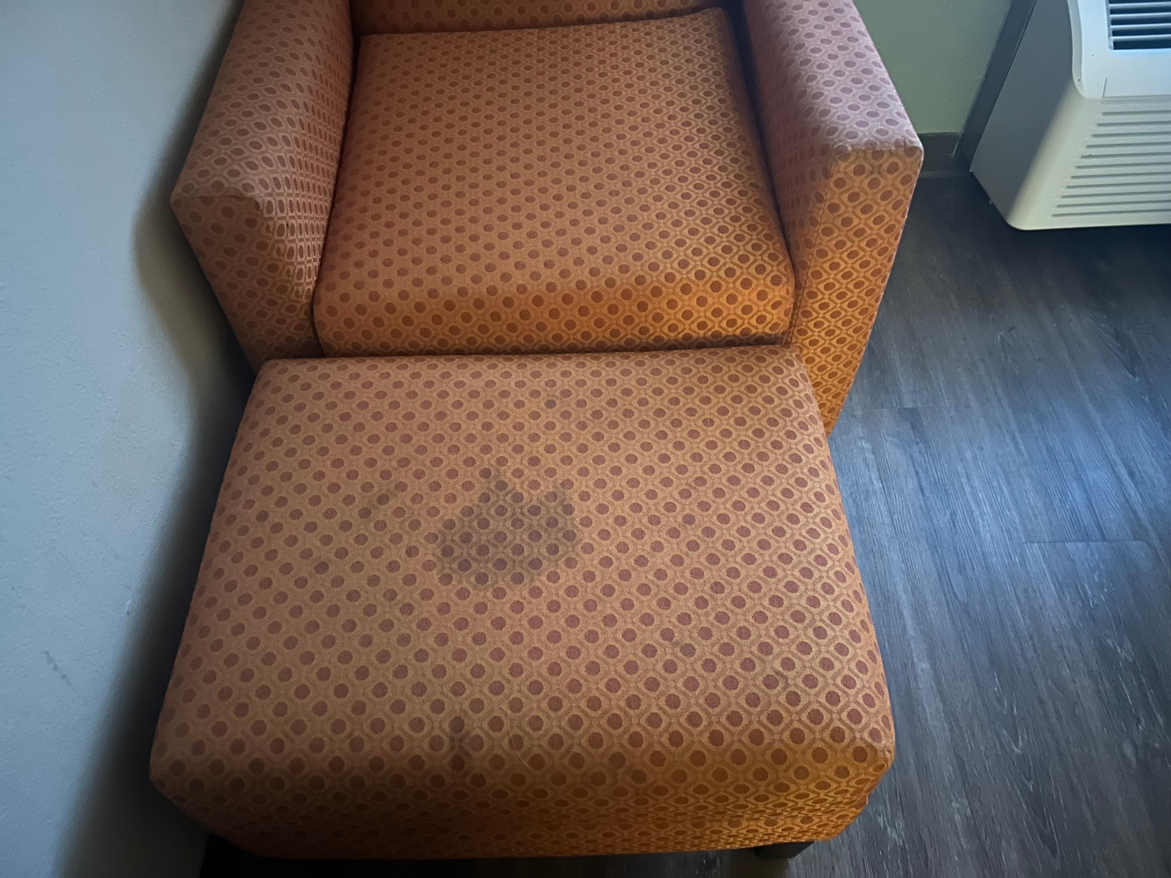 Stained chair