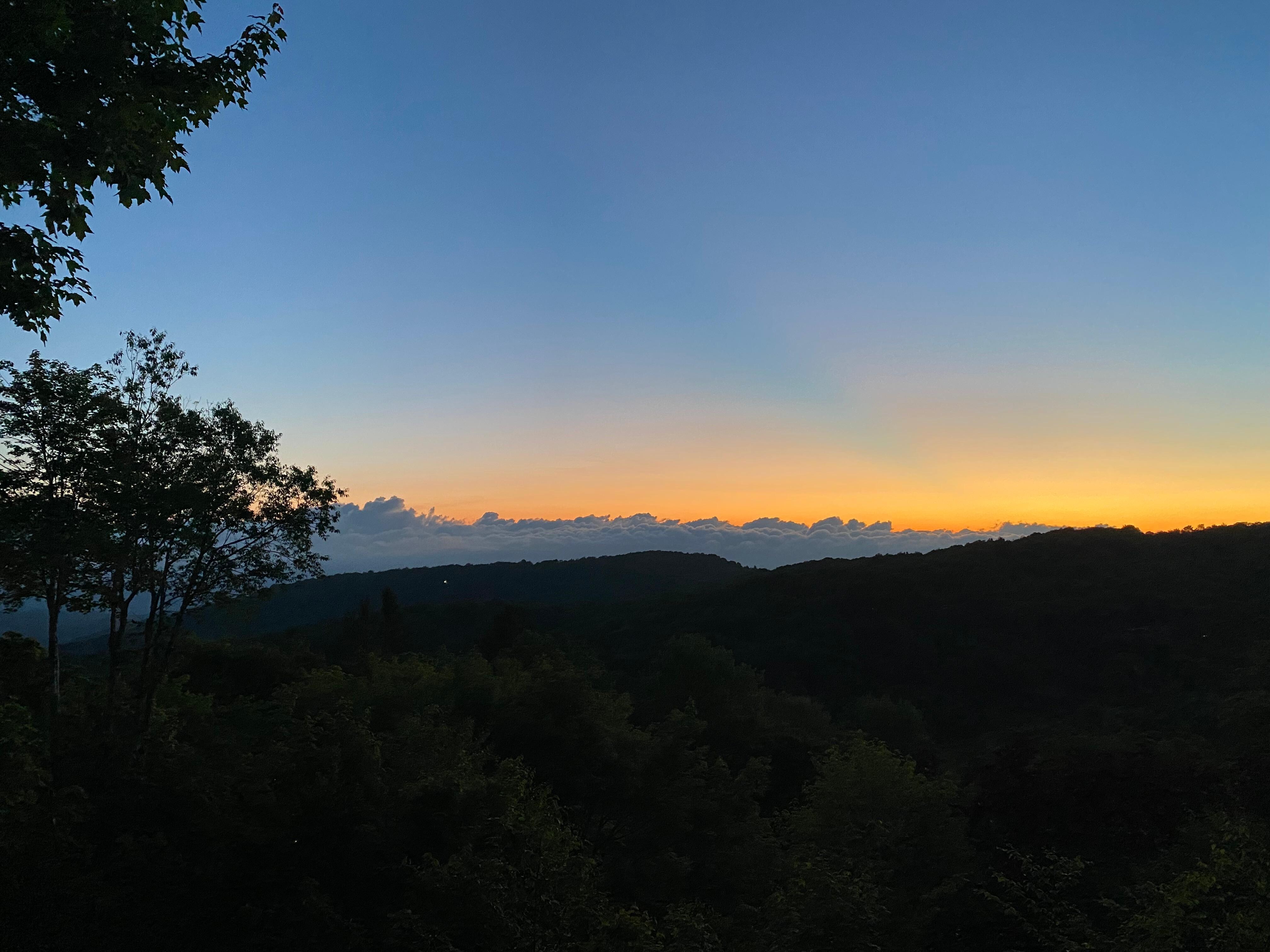 Sunrise with coffee! 