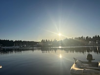 Sunset on thexwharf