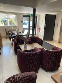 Reception, very nice and comfortable.