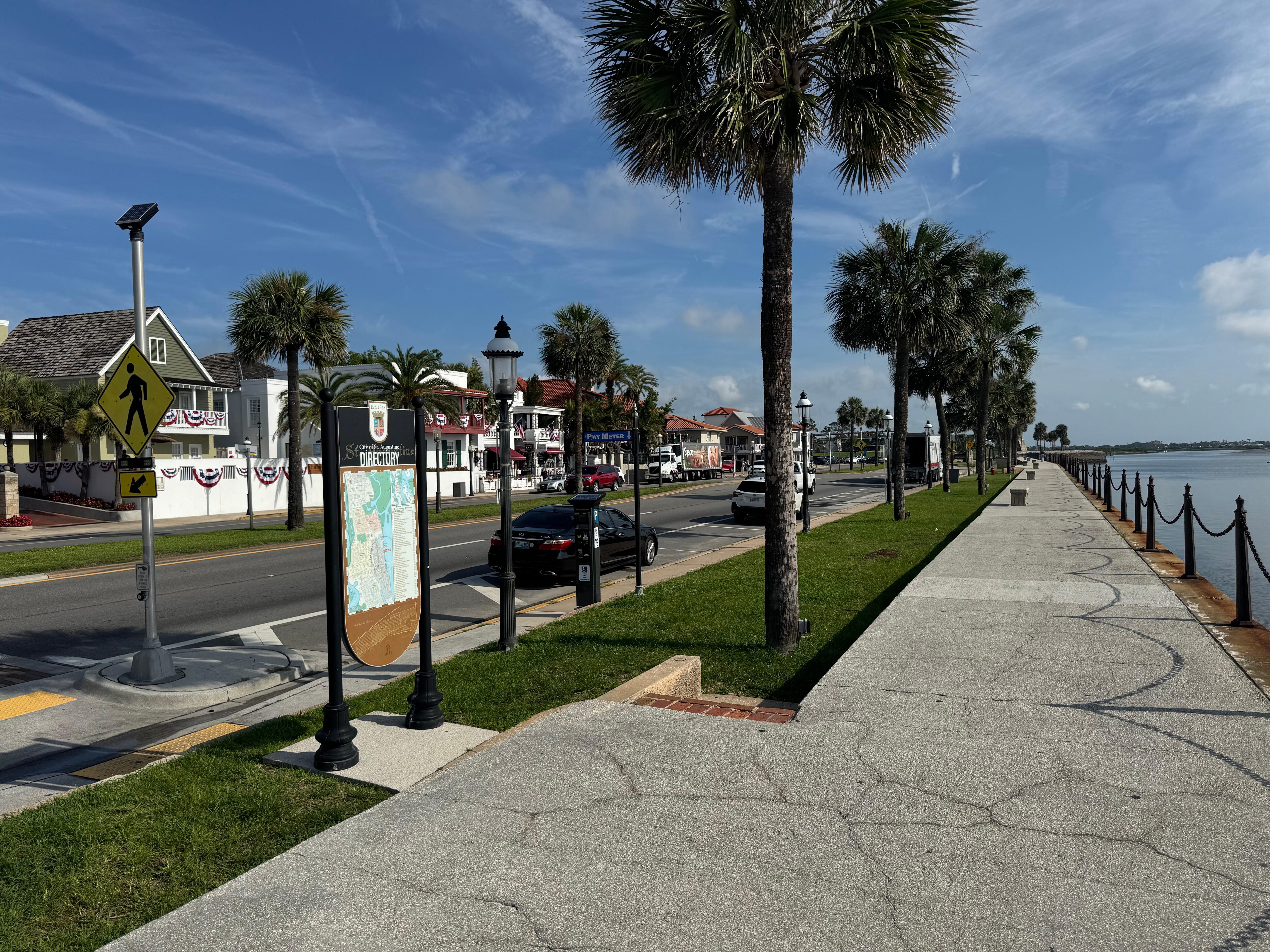 Bayfront boardwalk