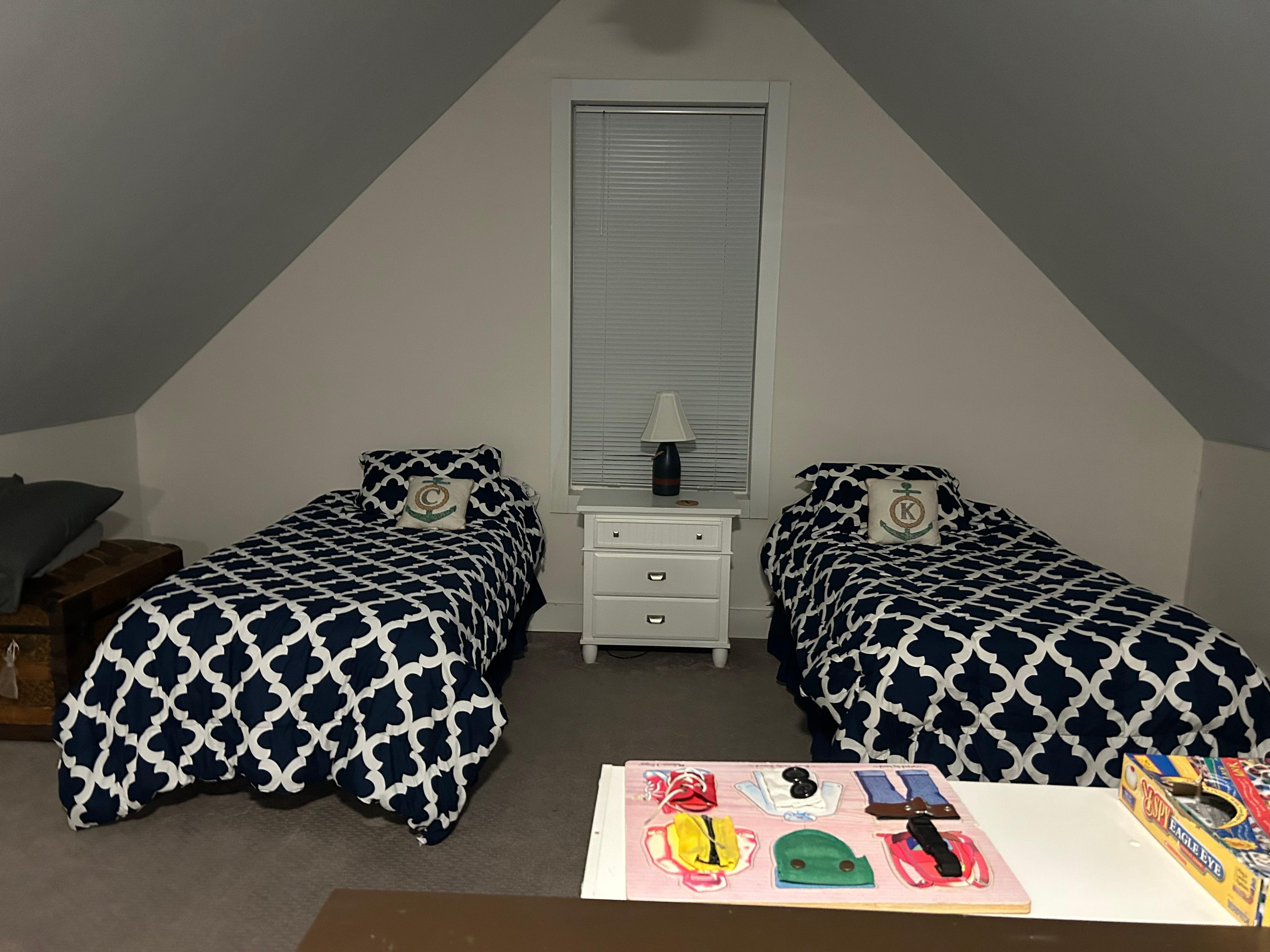 Loft bedroom upstairs