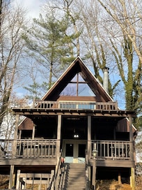 View from the driveway