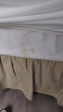 If you can't do proper laundry, then buy a new set of sheets! EWW!