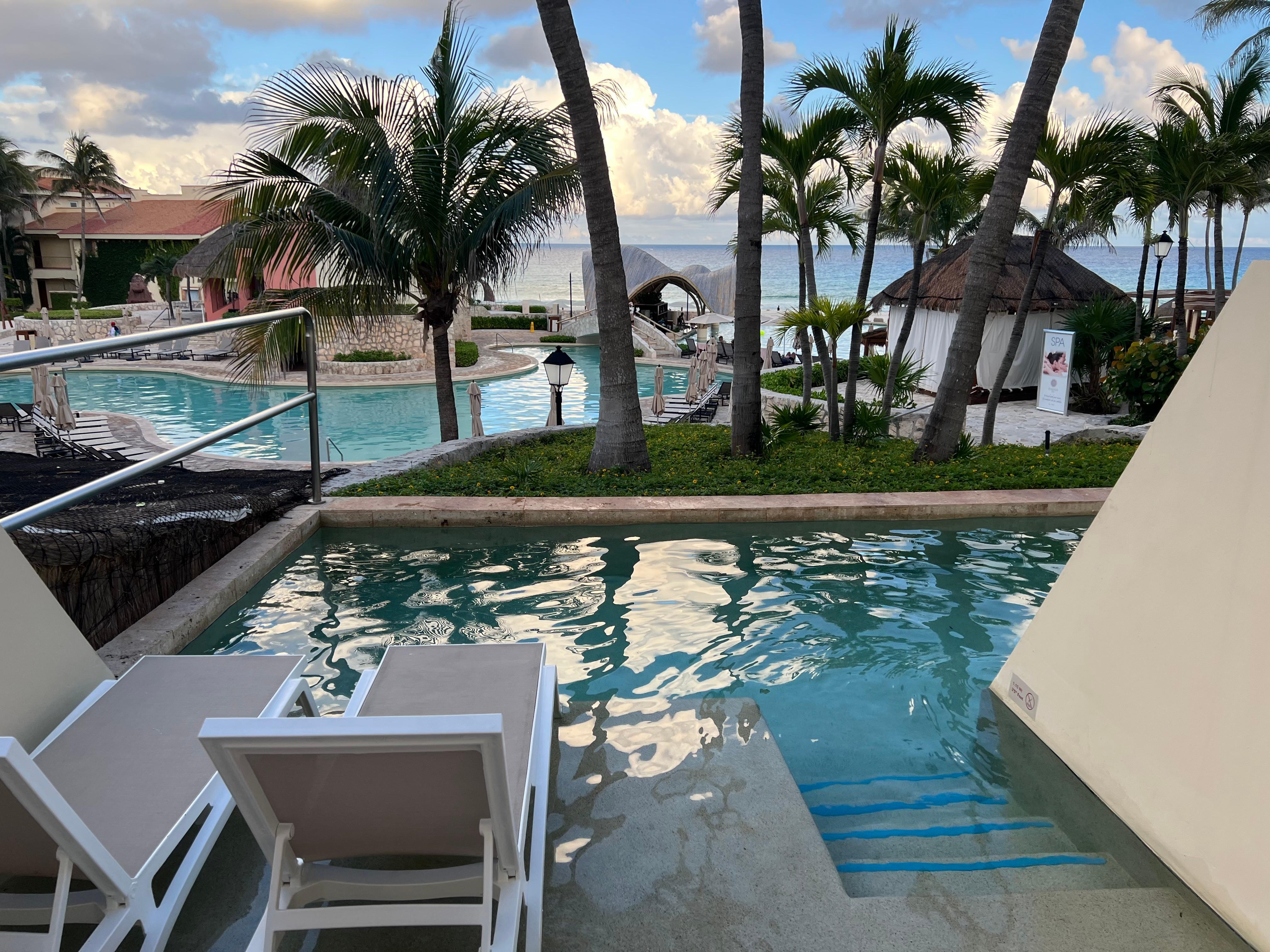 Room view from slider.