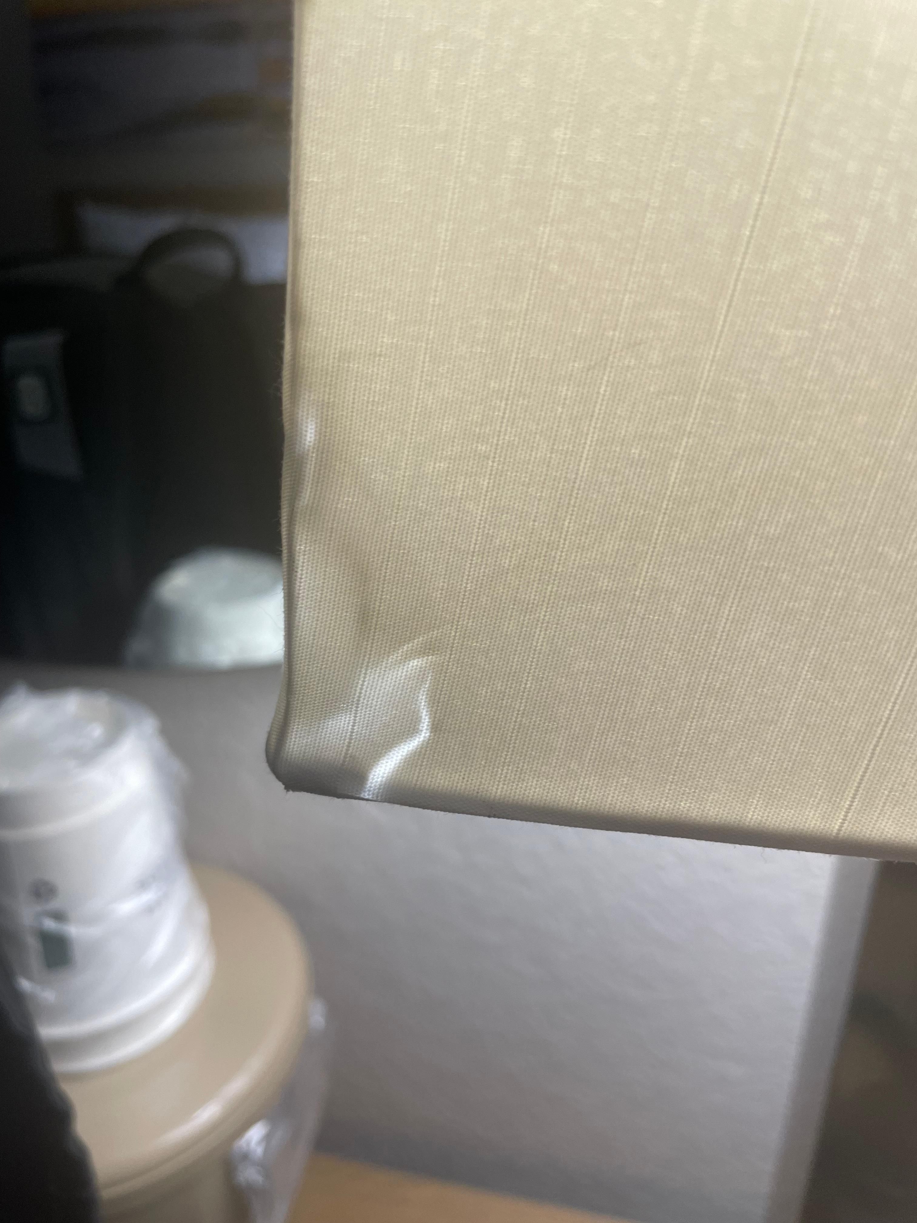 Lights out for this lamp shade