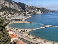 "Sablettes" beach and marina