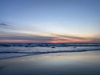 At the beach