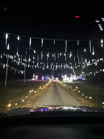 Light show in bethel lake