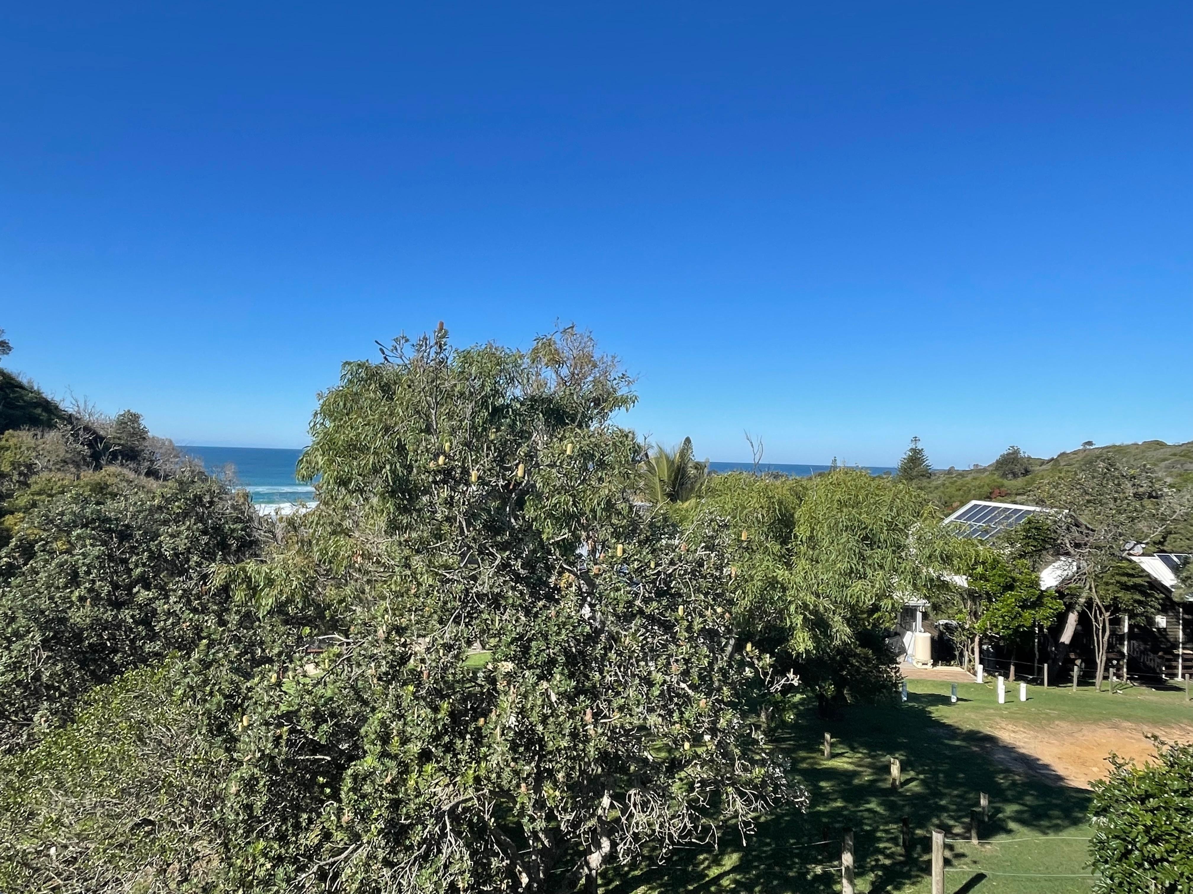 View from the top deck