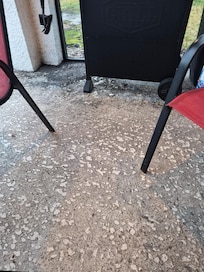 Filthy patio