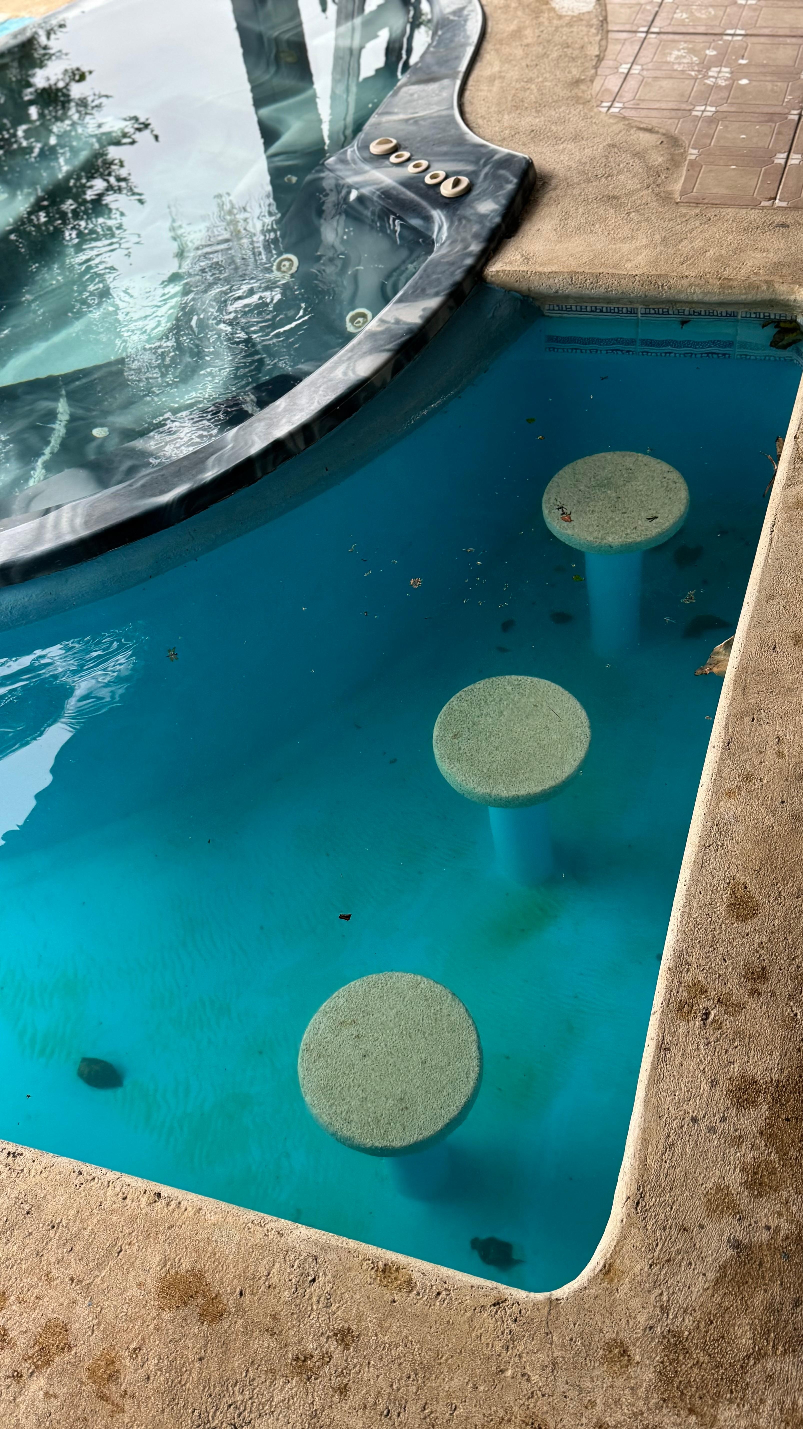 Pool was very dirty