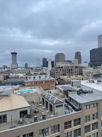 View from the 11th floor balcony