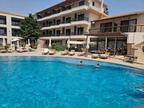View from pool bar