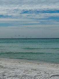 View from beach