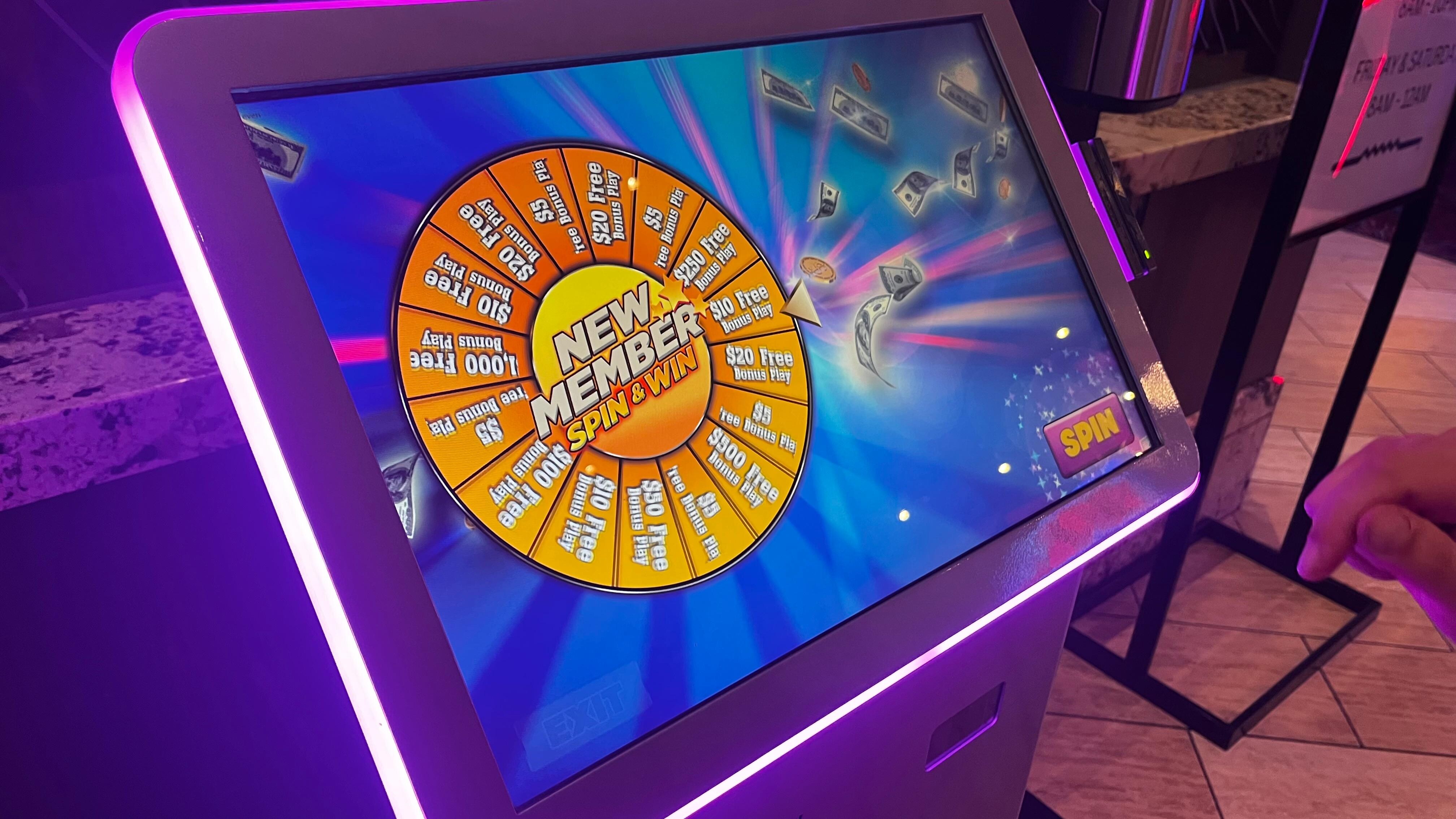 Fun “new members” bonus for their free card program 
