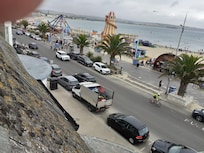 View from our twin room on the second floor