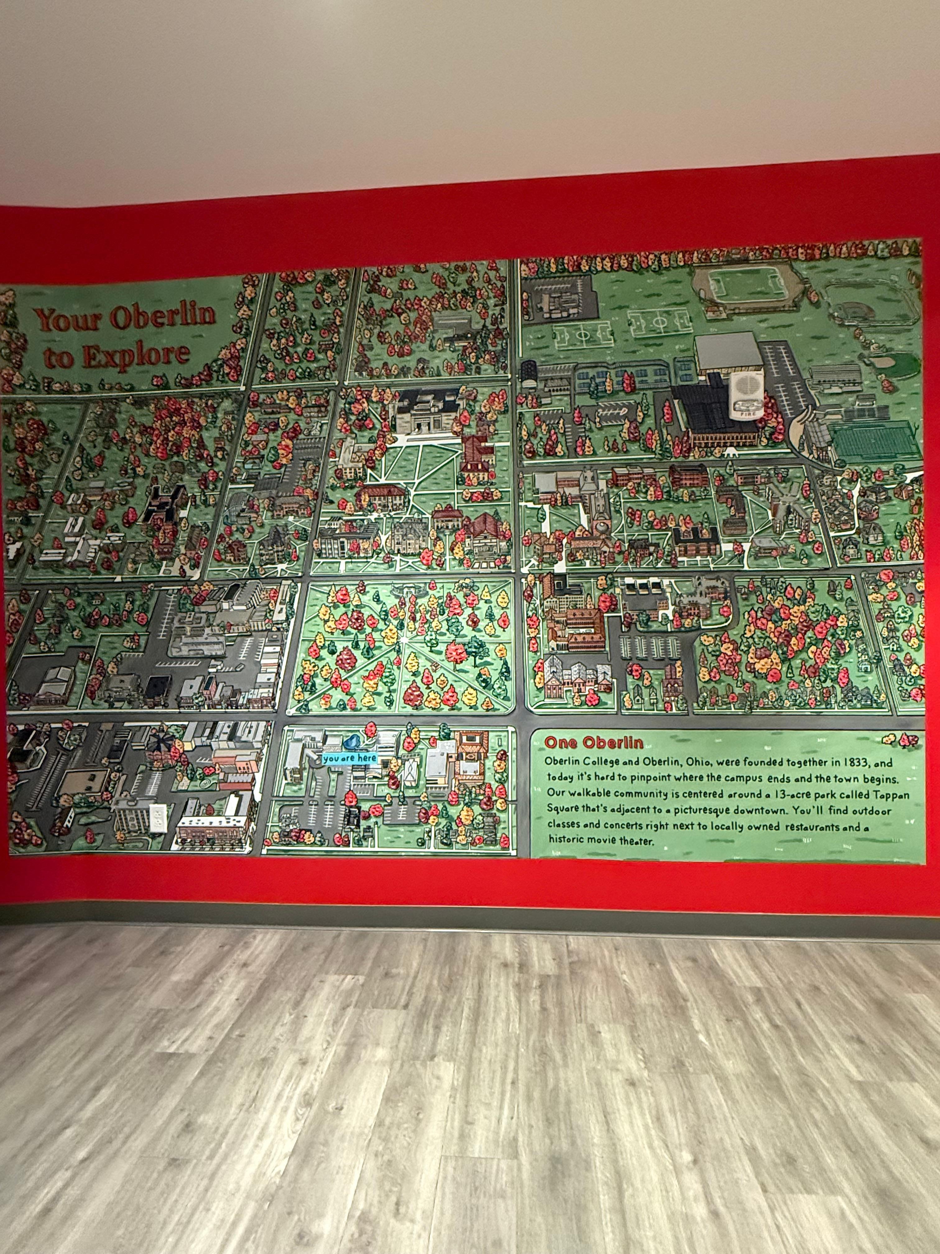 Apparently there’s an office of the college on site too.