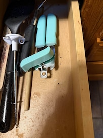 Mouse dirt in drawer