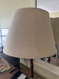 Mold on lamp shades