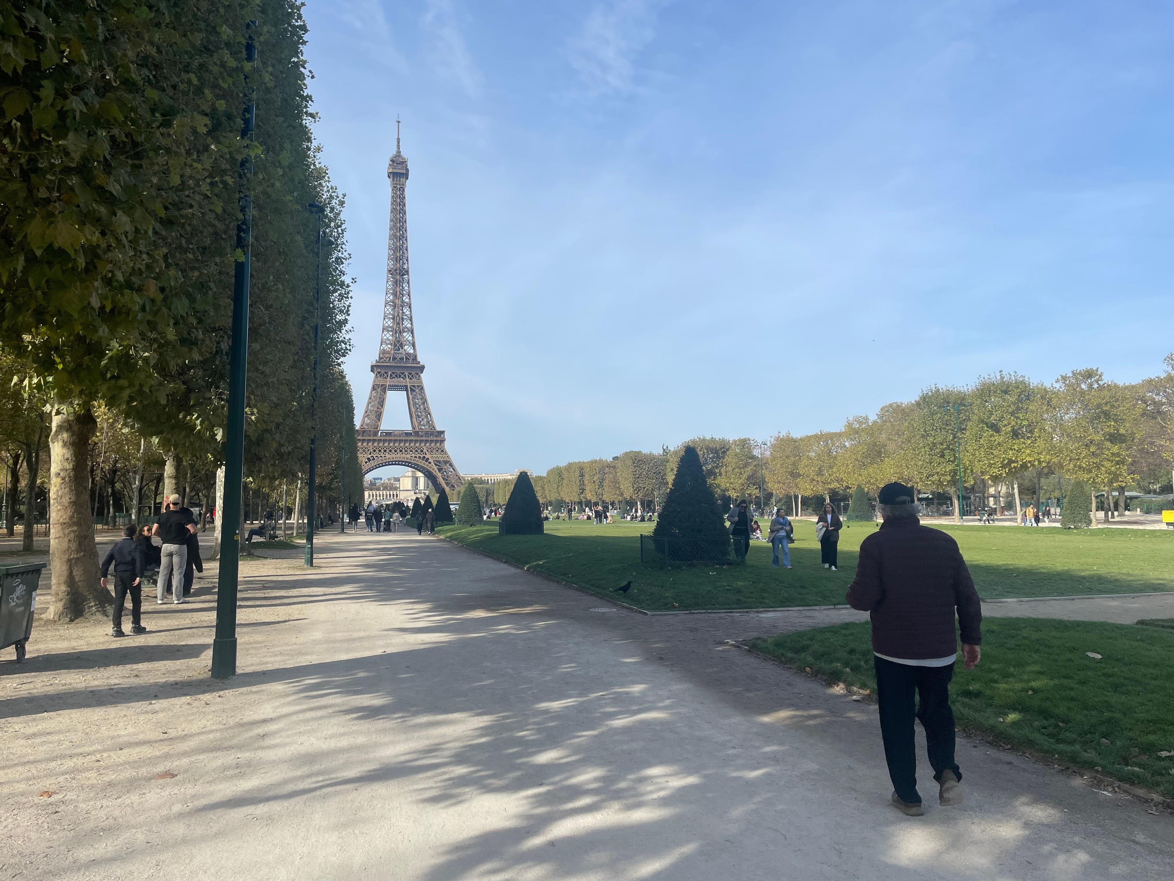 Eiffel Tower only a short walk