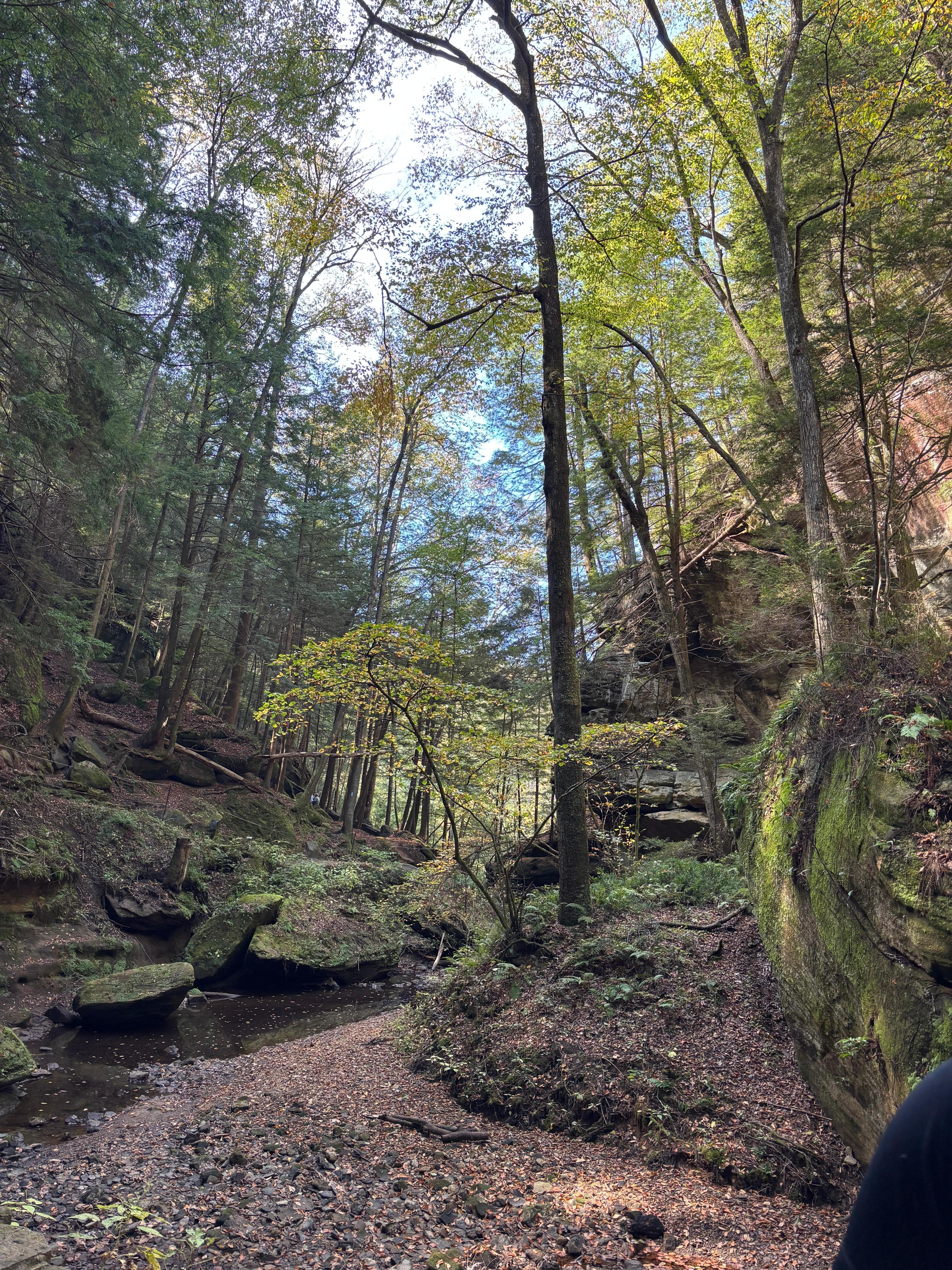 Hiking Old Man’s Cave Trail