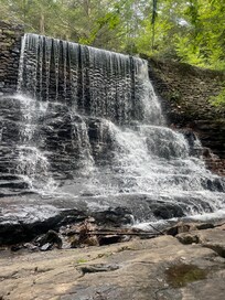 Hickory Run State Park - Waterfall on Shades of Death Trail
