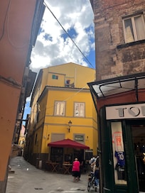 My room window is on the left.