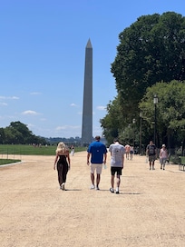 Kids first trip to DC. Couldn’t wait to see the Washington Monument