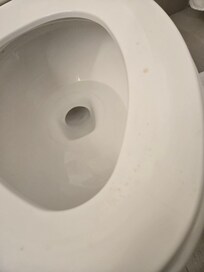 Urine drops by previous guest