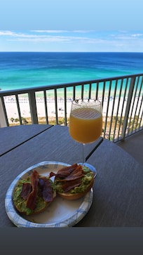 Breakfast on the Balcony