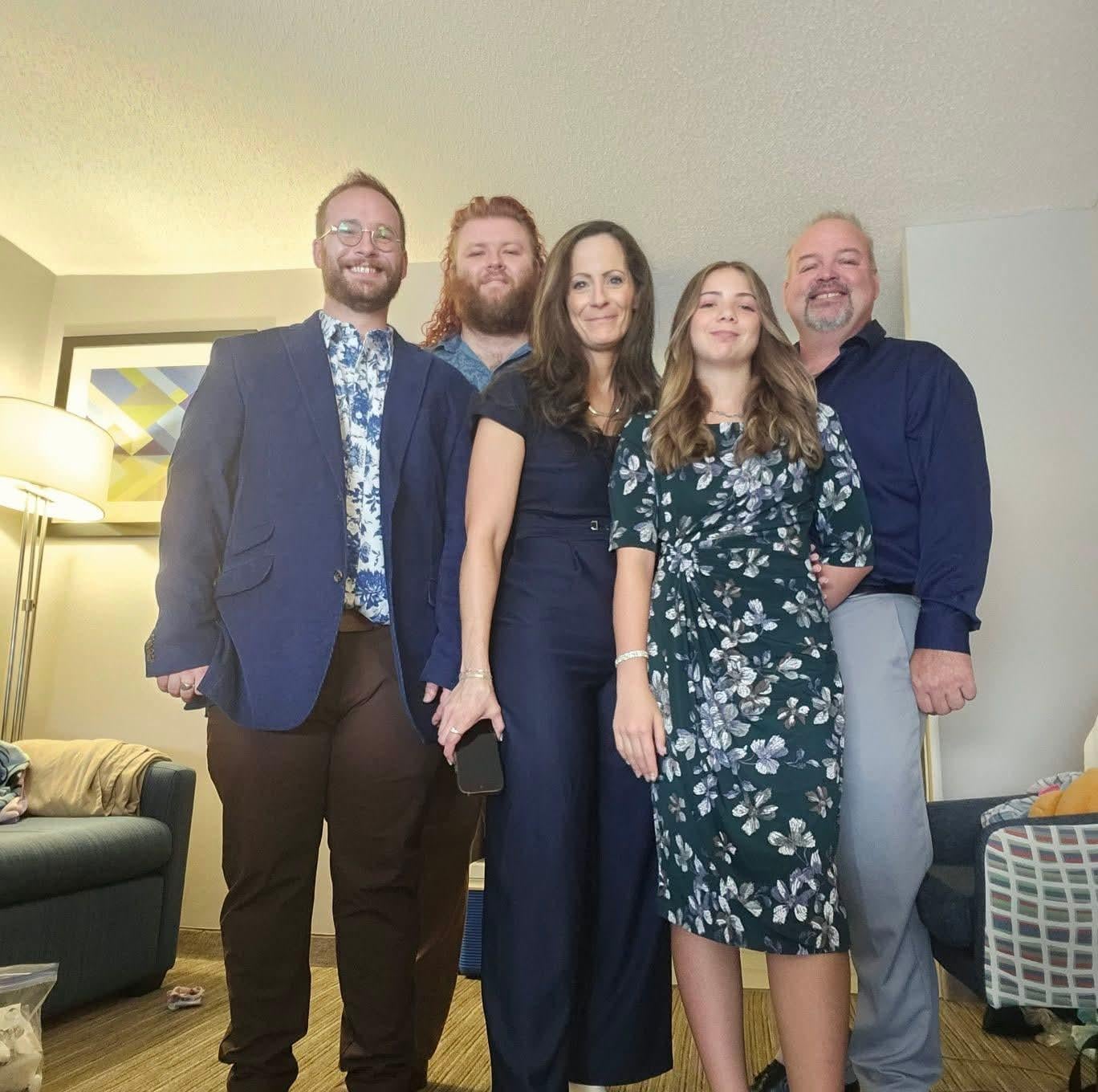 "Wedding dressed" and ready to go