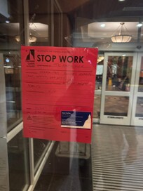 Stop work orders