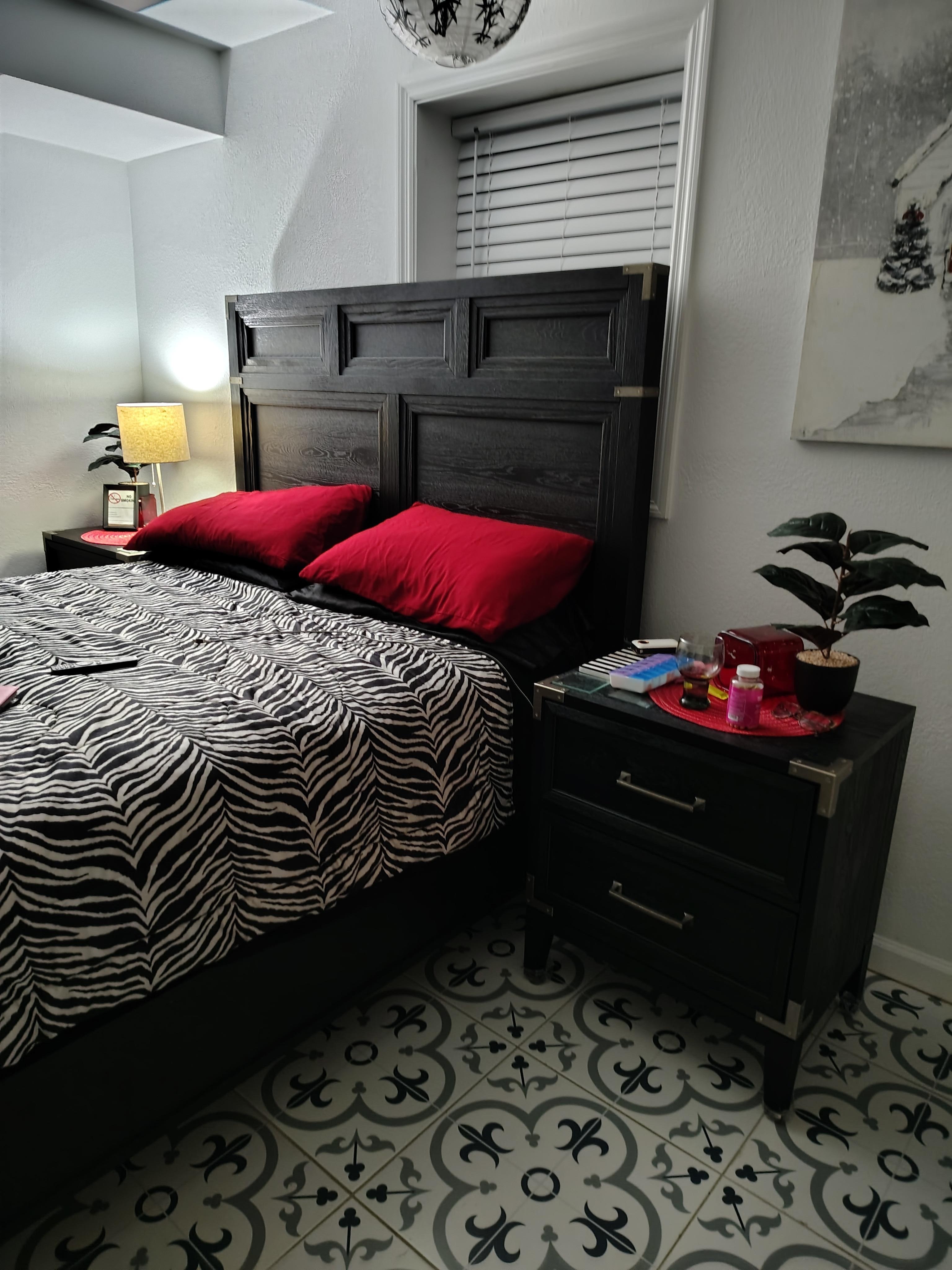 The bed was VERY COMFORTABLE 