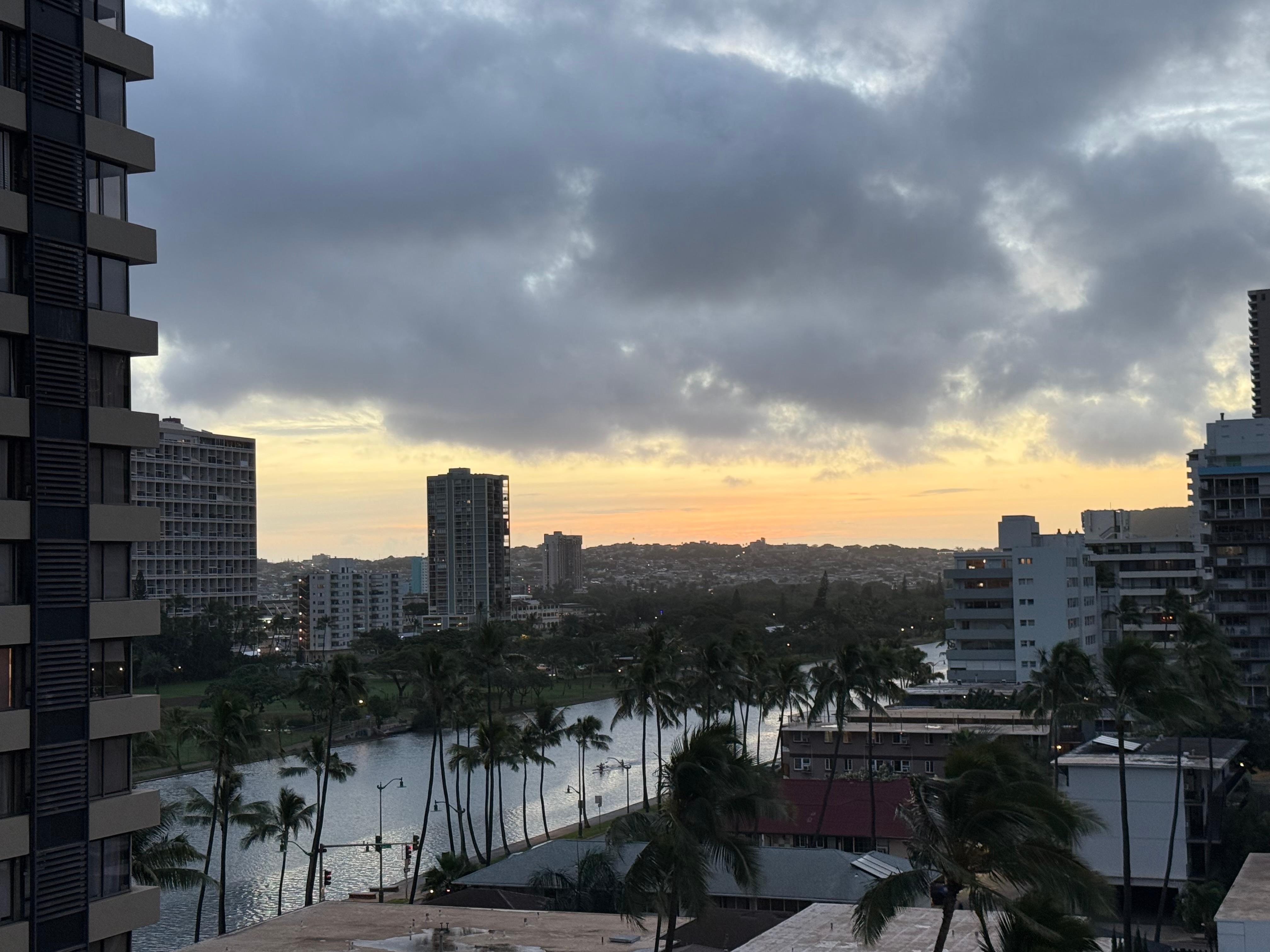 Another view from the balcony.