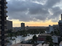 Another view from the balcony.