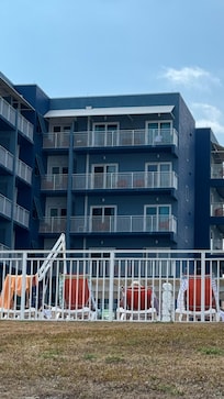 We are top floor on the right.