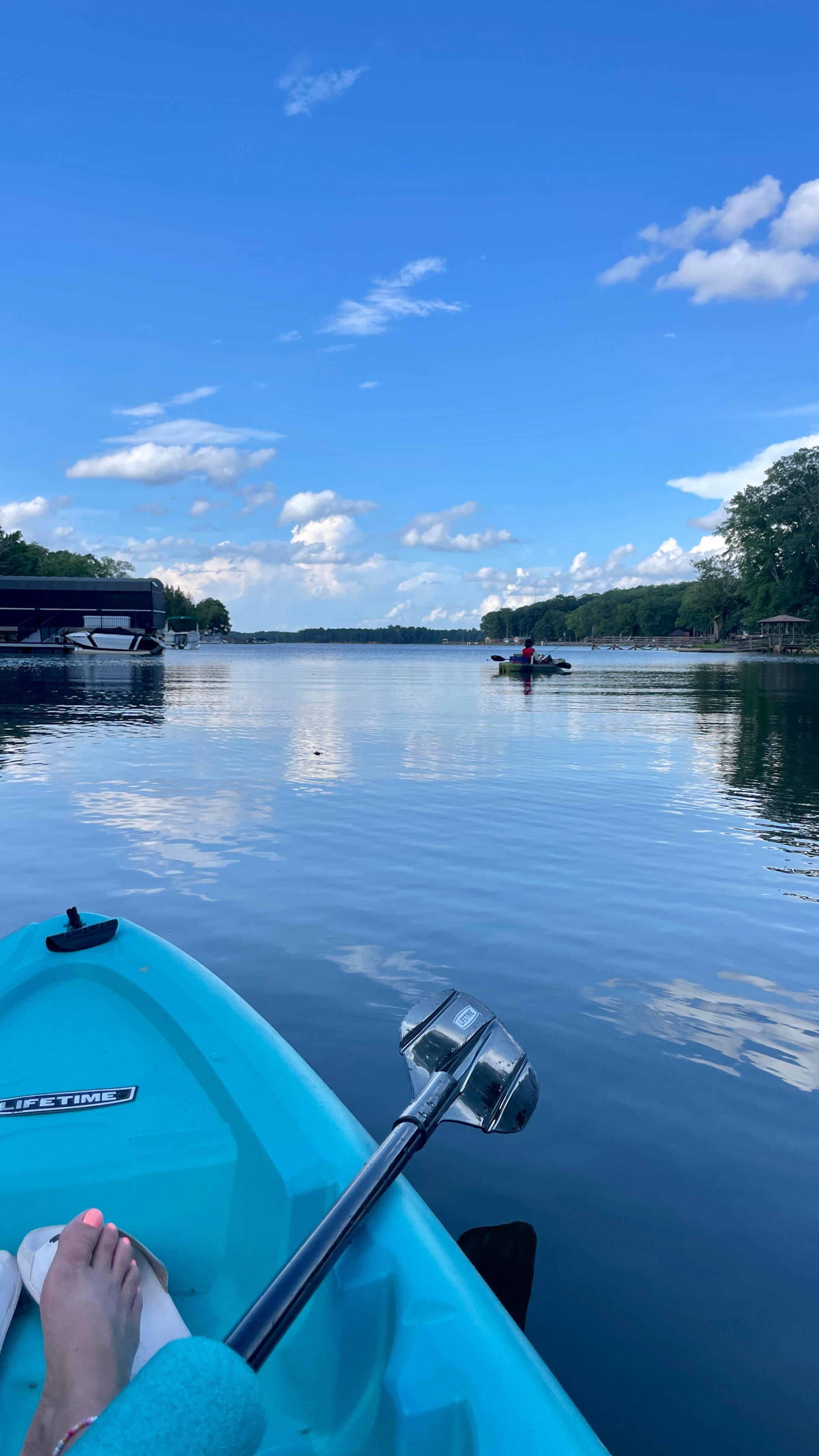 Little kayaking