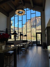 Beautiful view from the lobby.