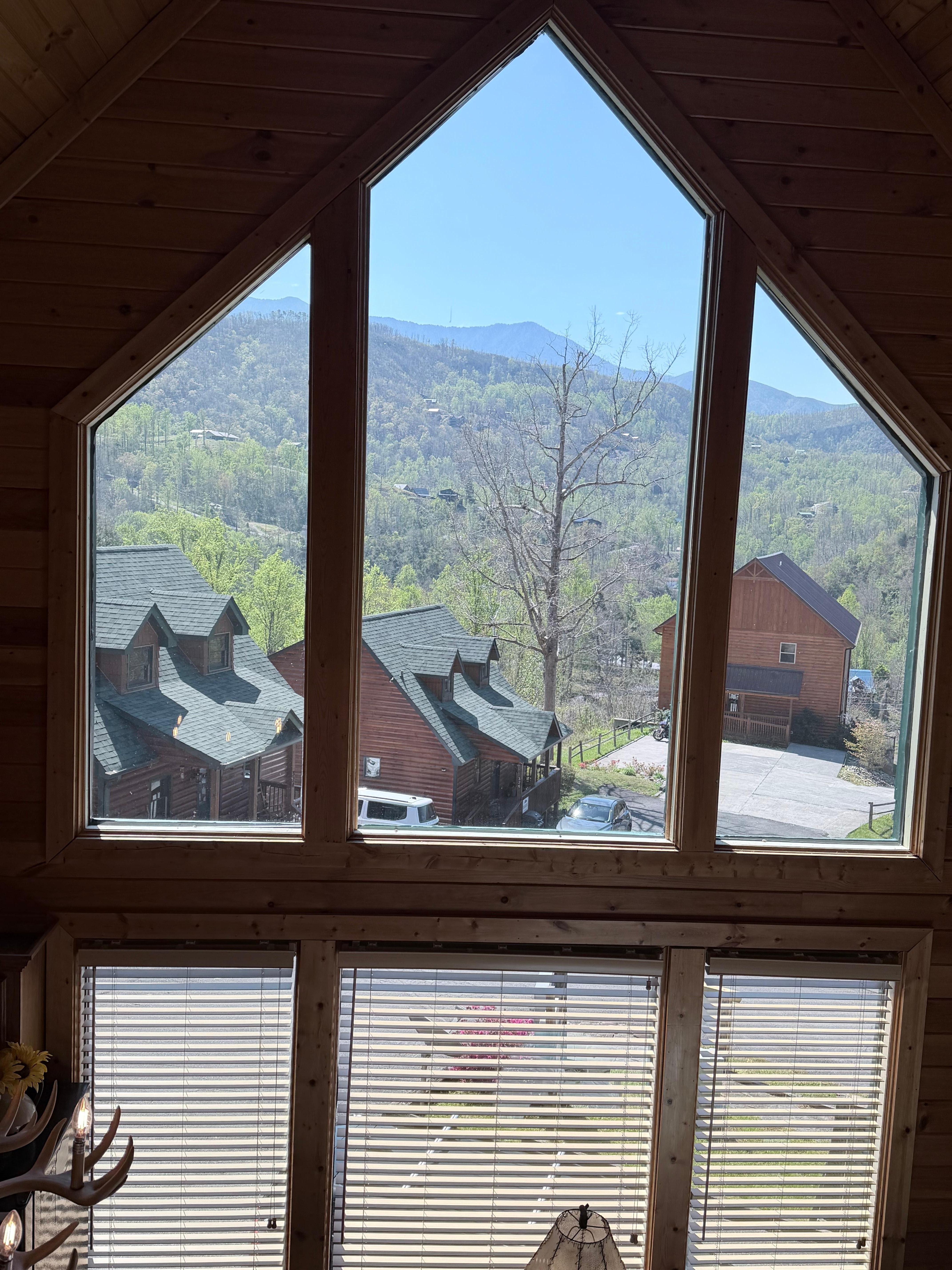 View from living room window