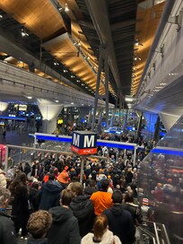 Train n buses at the corner 🚌 🚊