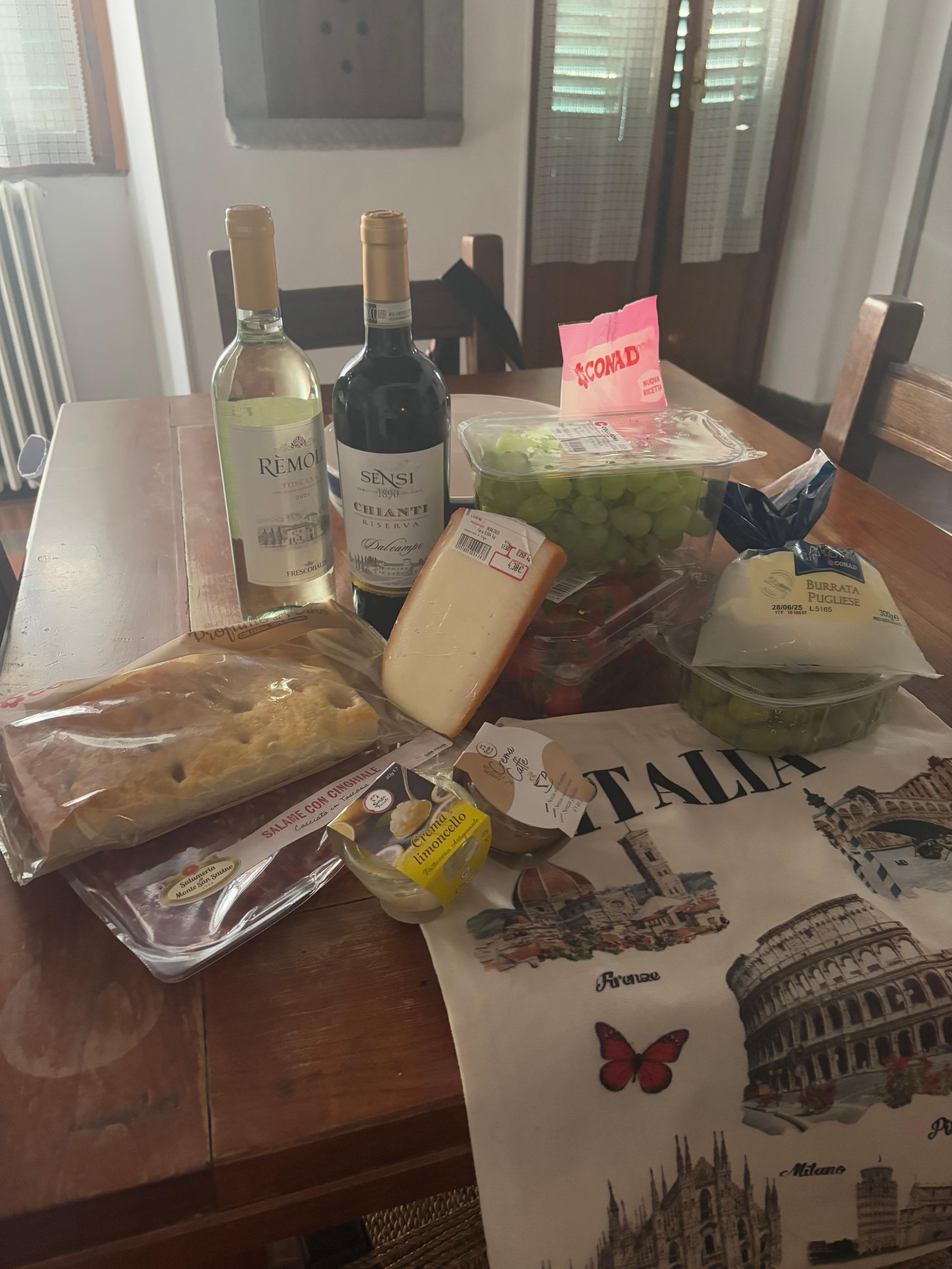 Goodies from the local market.