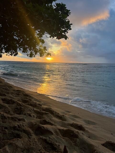 Sunset from Hideaway Beach