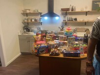 Locked and loaded with snacks for all the kids