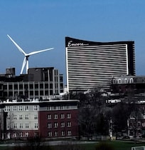 Hotel from a distance