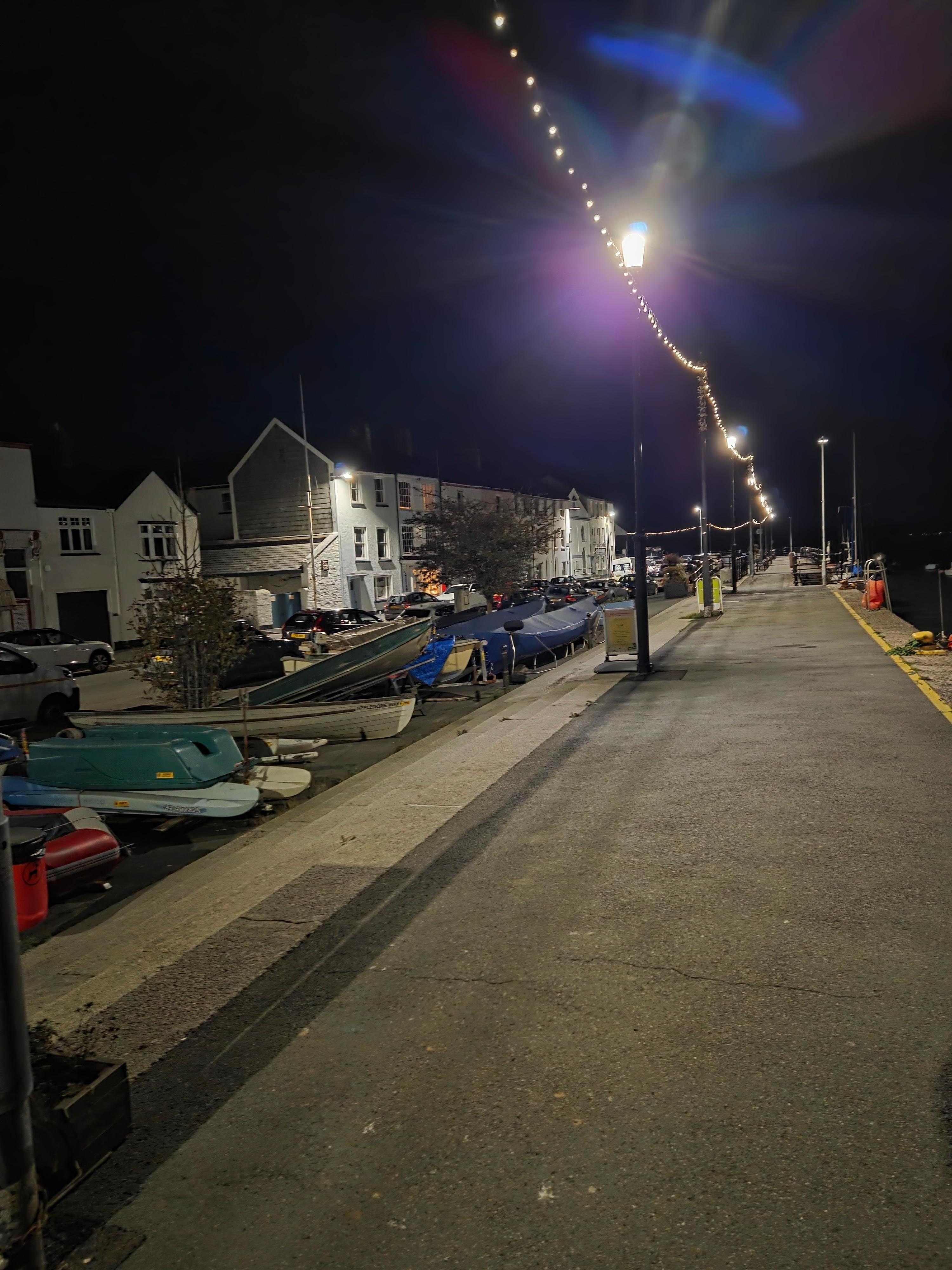 The Quayside at night