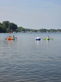 Paddles Up! Morning kayak trip to neighboring Lake Tupper via the tributary next door