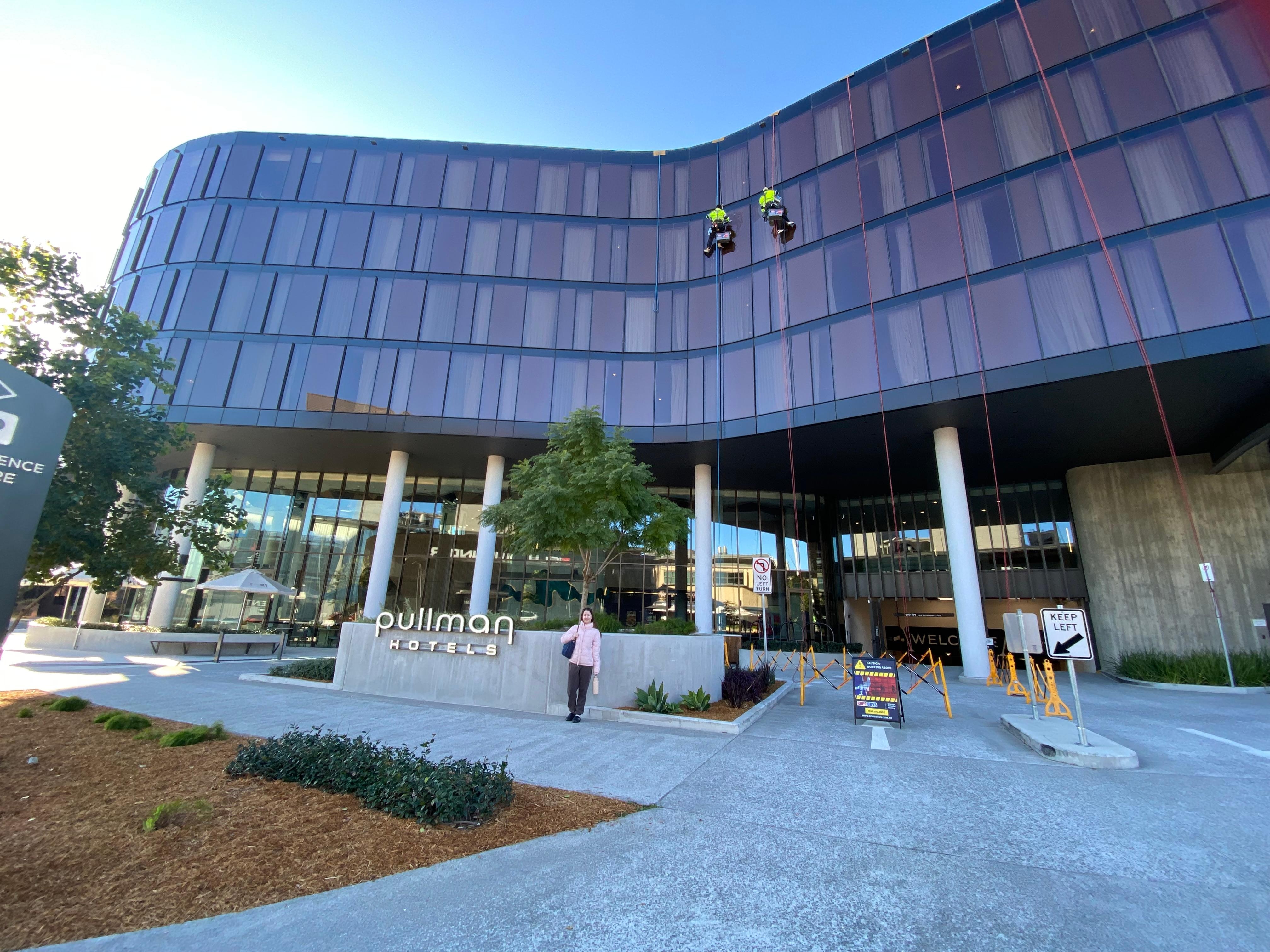 Those windows don’t clean themselves. 