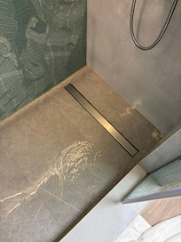 Shower that doesn’t drain